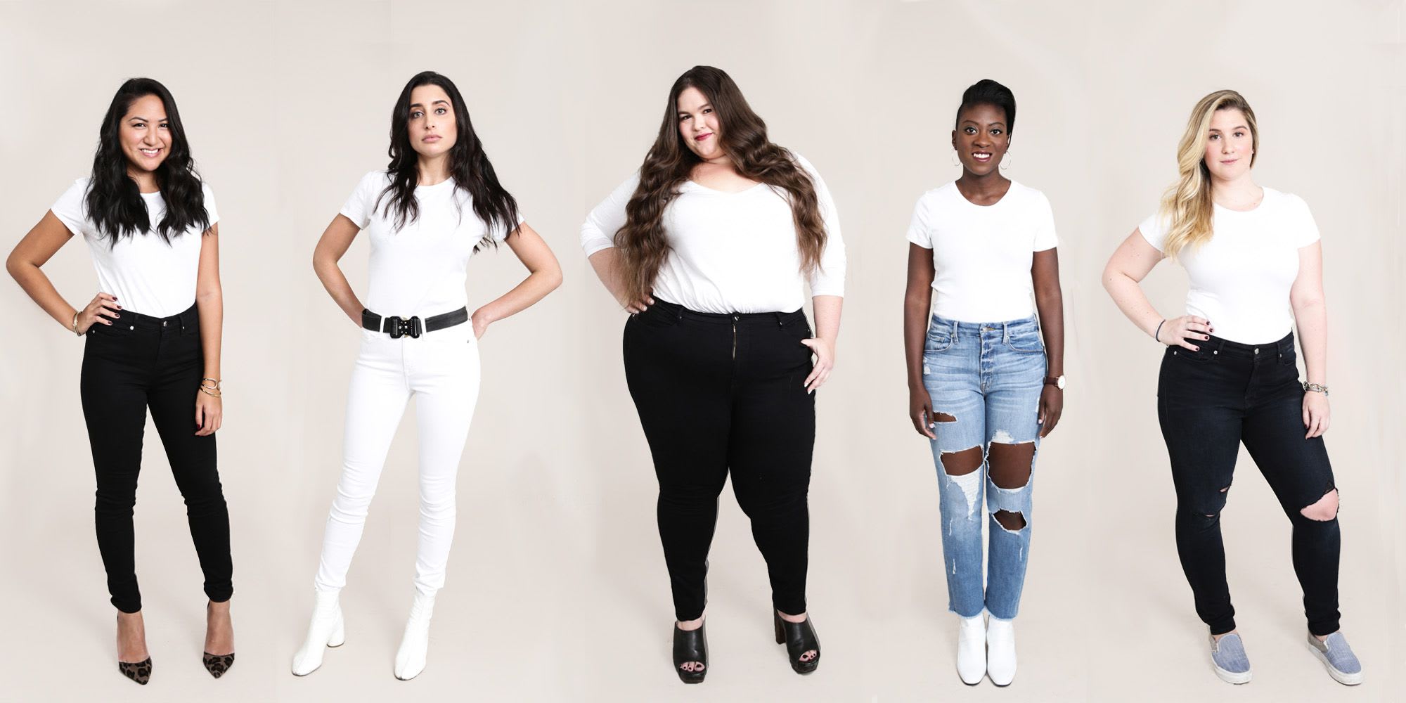 white pants for curvy figure