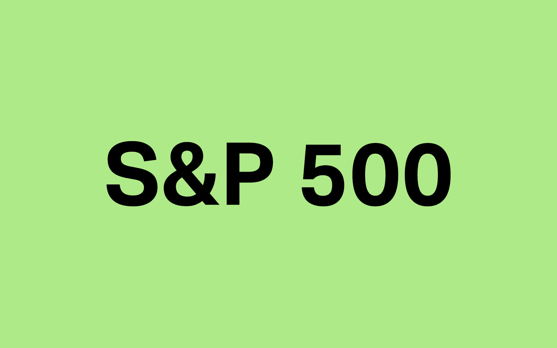 The Best Sandp 500 Index Funds