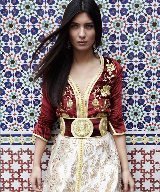 luxury moroccan kaftan