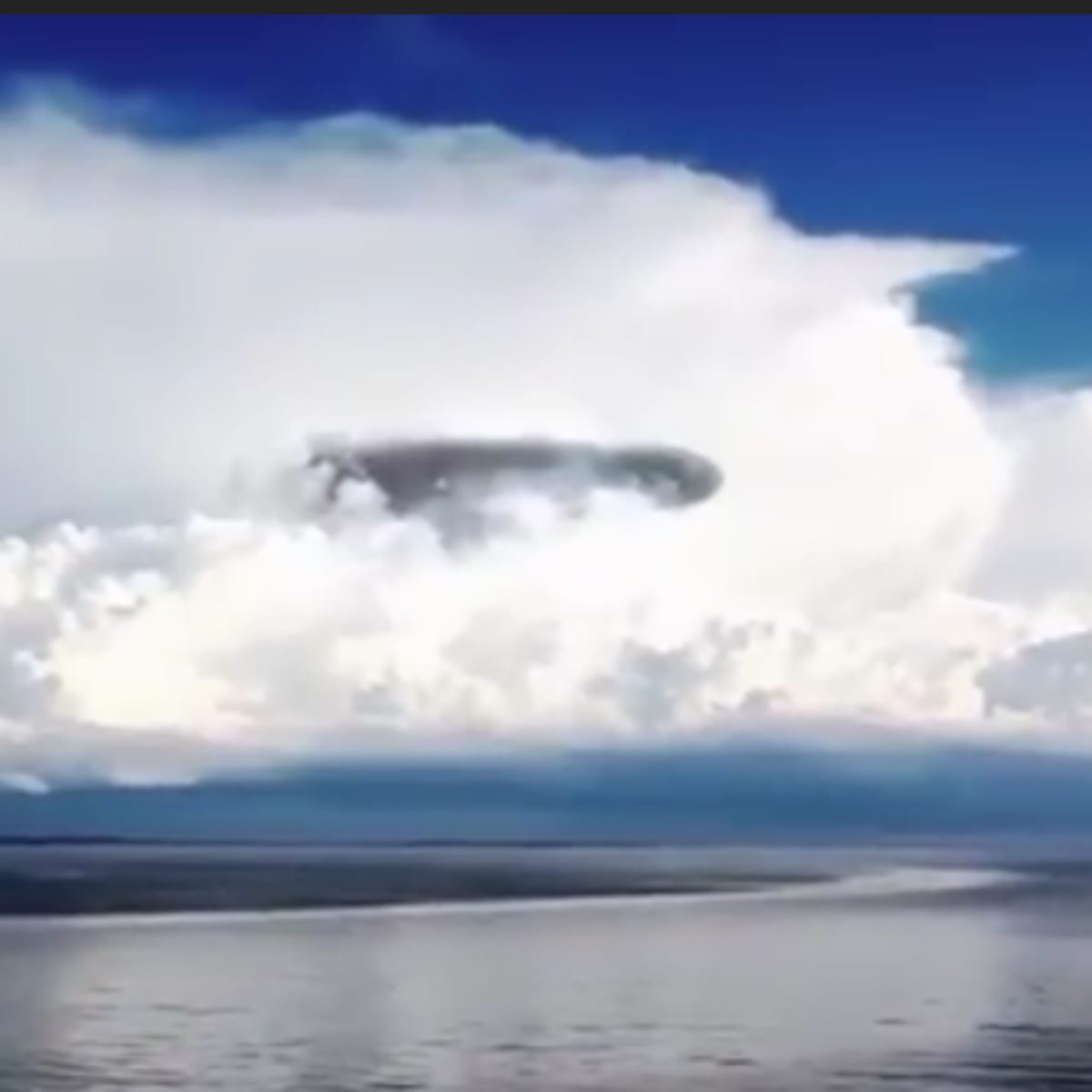 mothership ufo clouds storm emerges australian
