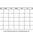 Template Calendar
