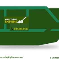 Concorde Skip Bin