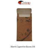 Blank Cigarette Boxes