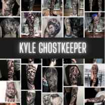 Kyle Ghostkeeper tattoo artist Vancouver