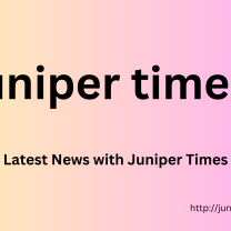 juniper times