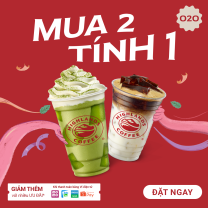 Mã giảm giá Highlands Coffee,Voucher Highland Coffee, mua 1 tặng 1 