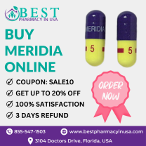 Buy Meridia 10 mg Online For Weight Loss Treatment