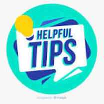 HelpFul Tips