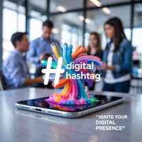 Digital Hashtag