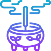 Backflow Incense Burner