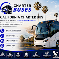 Group Charter Bus Rental in California for Family Vacations and Tours