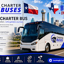Best Group Travel Bus Rental Texas for Events | Vocal