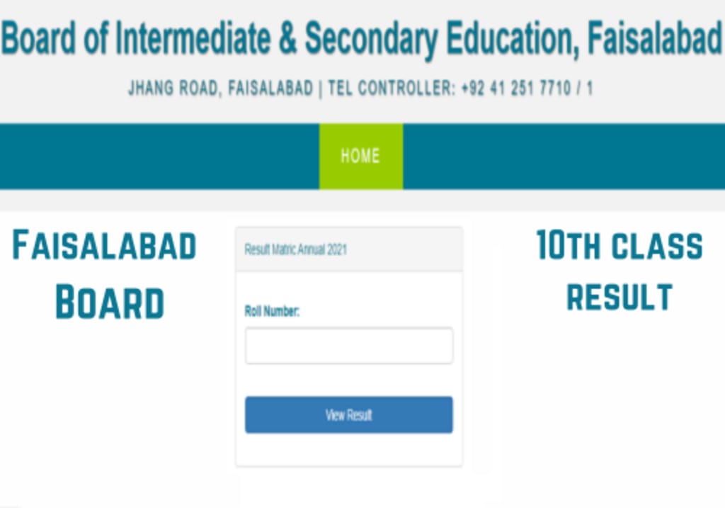 BISE Faisalabad Board Inter 11th & 12th Class Result 2026 – Check Online by Roll No, Name, SMS & Gazette 4 Image