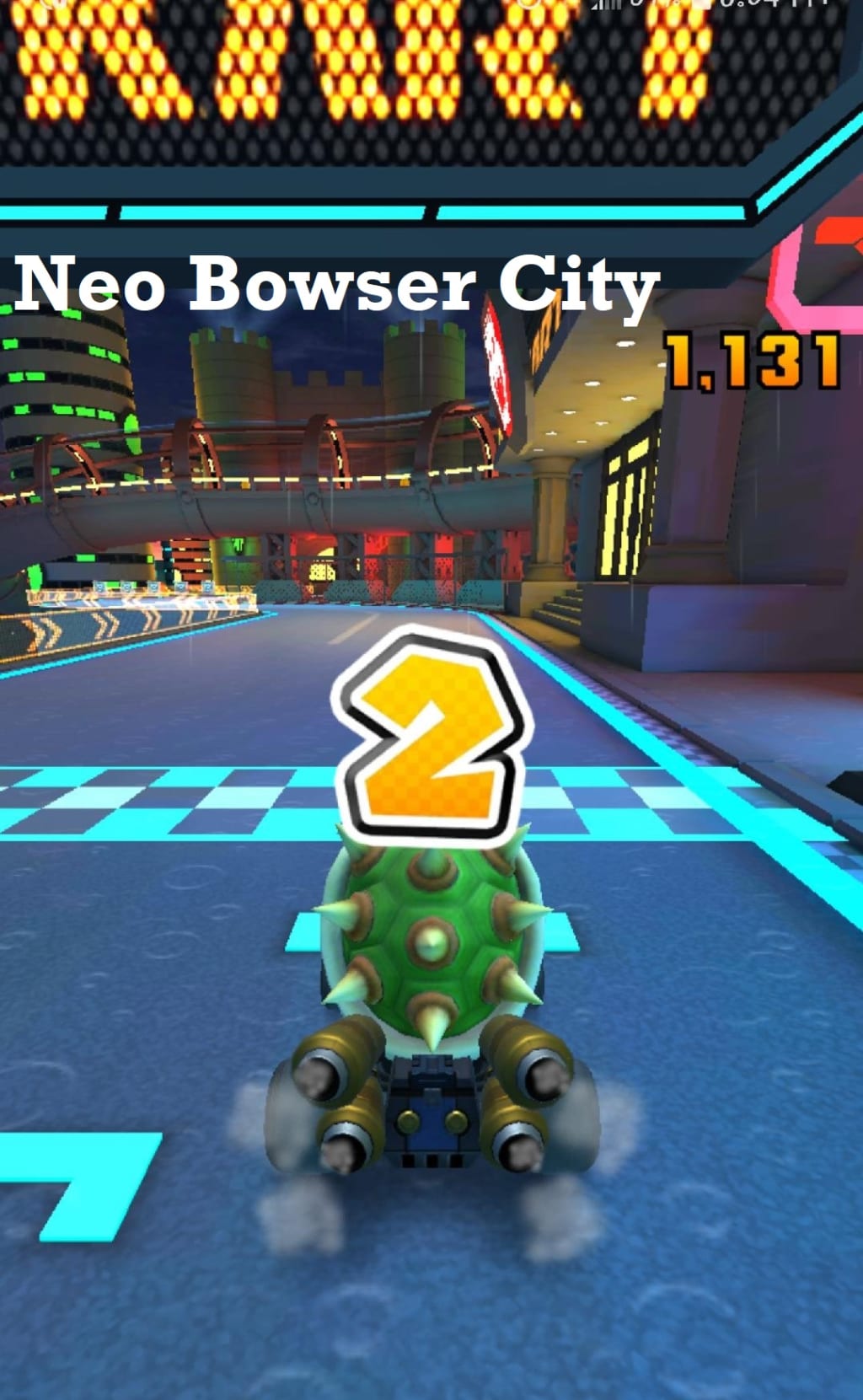 The Night Tour begins in the Mario Kart Tour game