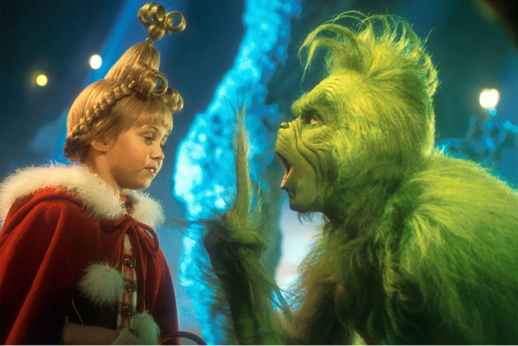 Did you know in the live action movie, the Grinch suit was made