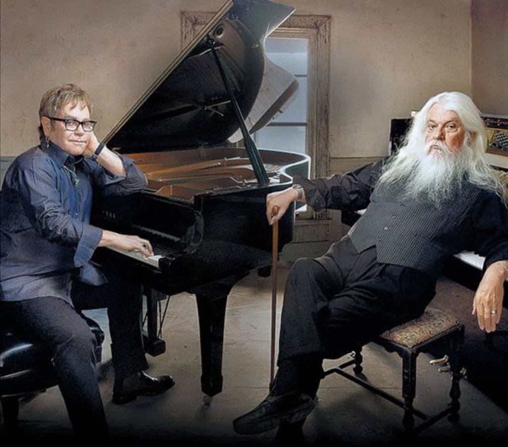 Elton john and deals leon russell album