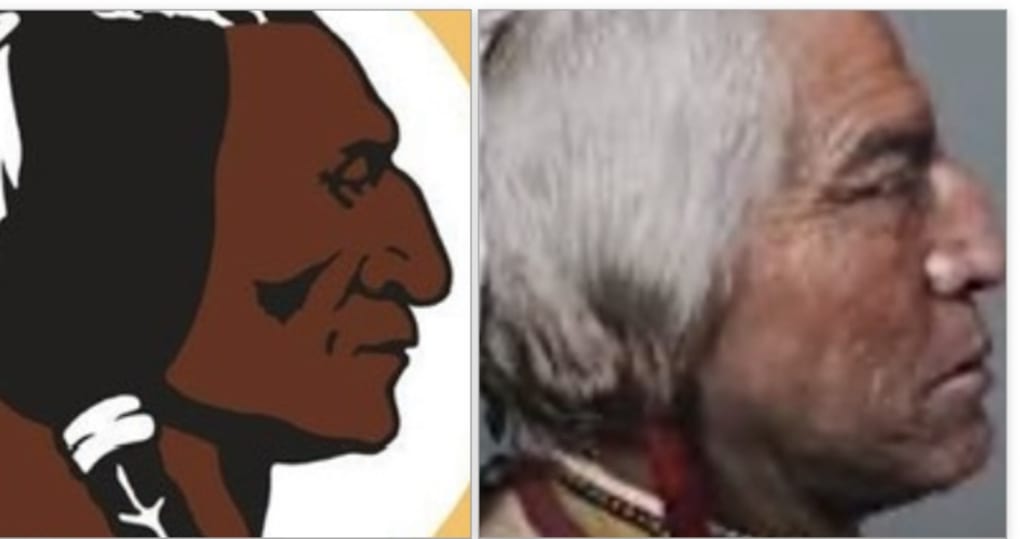 Walter Blackie Wetzel, a Blackfeet leader, designed the Redskins