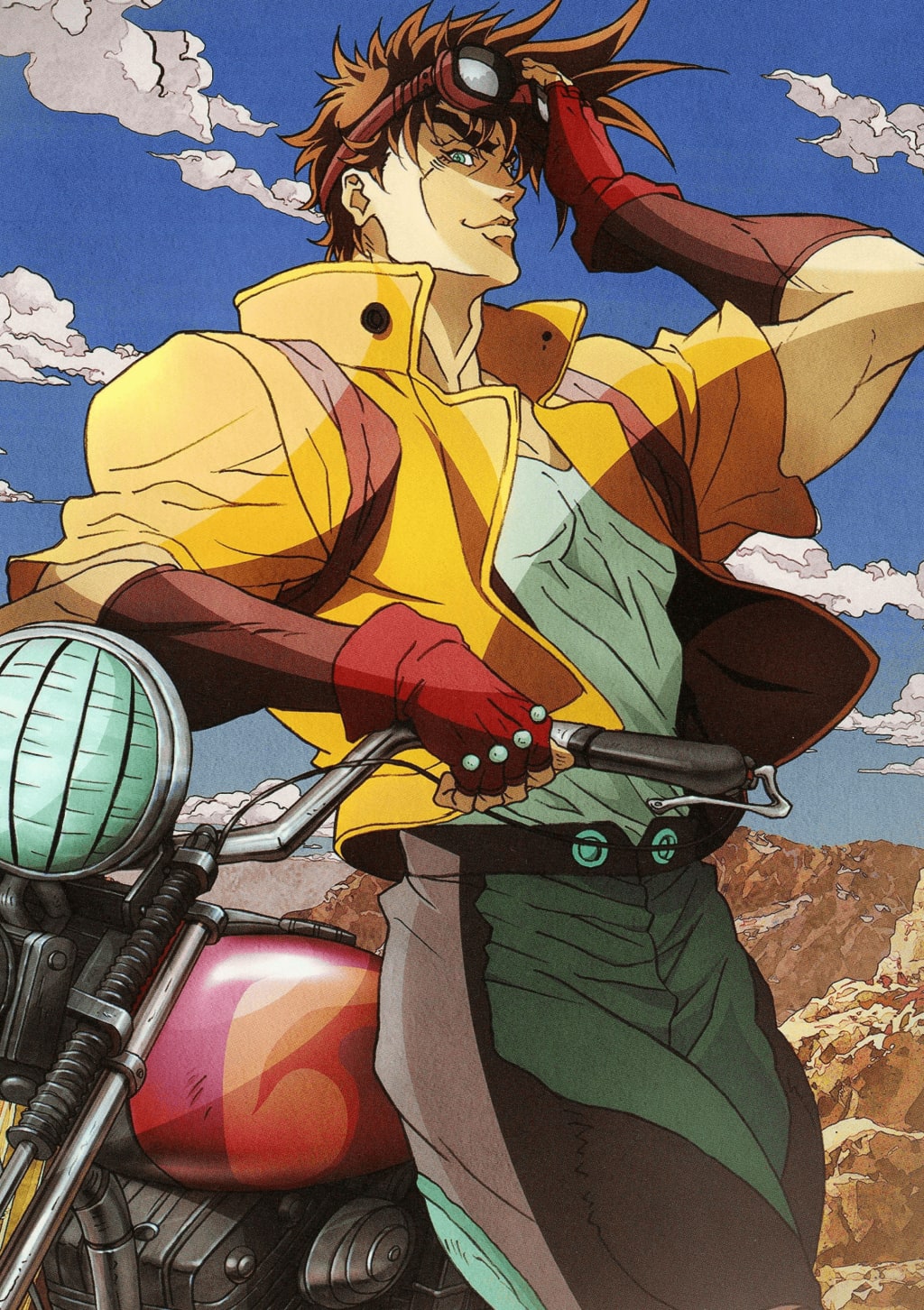 Old Joseph does his young pose., JoJo's Bizarre Adventure