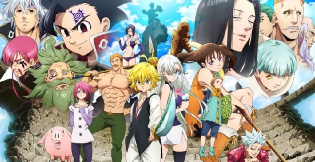 TOP 10 ANIMES LIKE NANATSU ON TAIZAI - The Seven Deadly Sins 