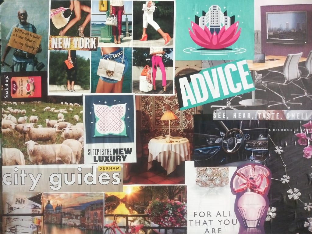 How to Make a Vision Board that Works  Magazine collage, Making a vision  board, Vision collage