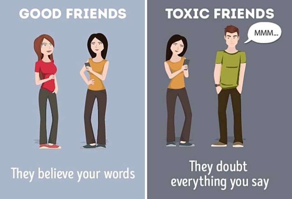 Toxic Friendship Humans