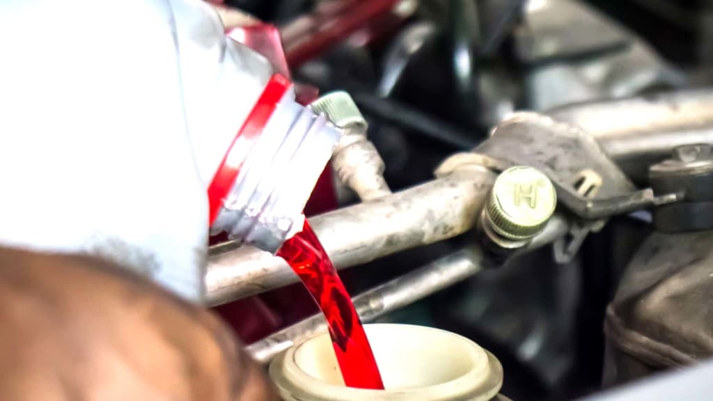 What Color is Transmission Fluid for Allison 1000? Wheel