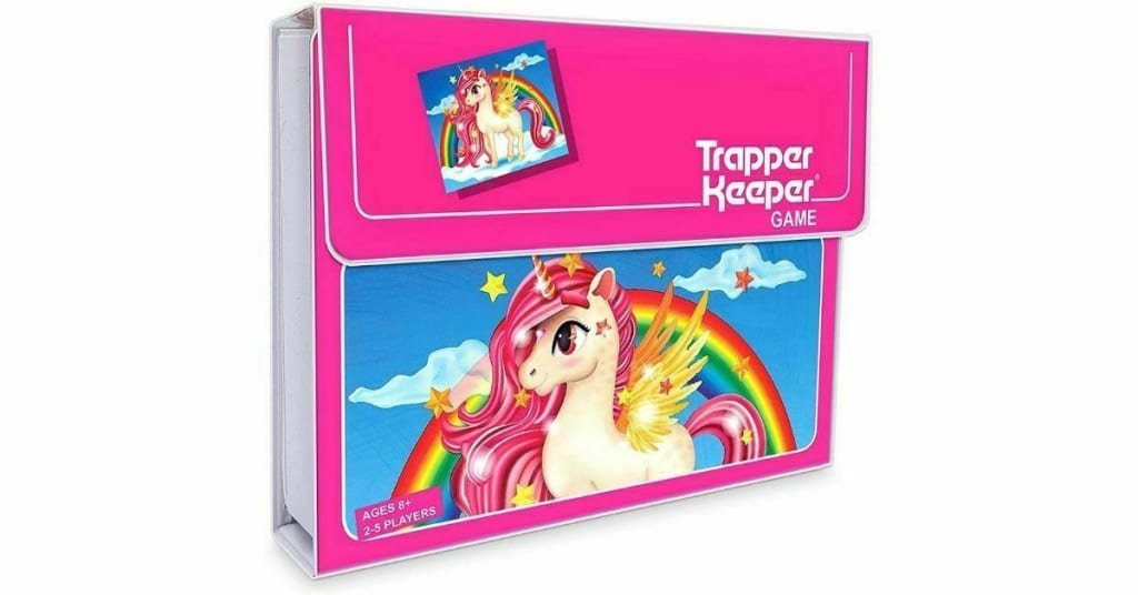 Pink trapper keeper!~ ( Plastic Organizer Box