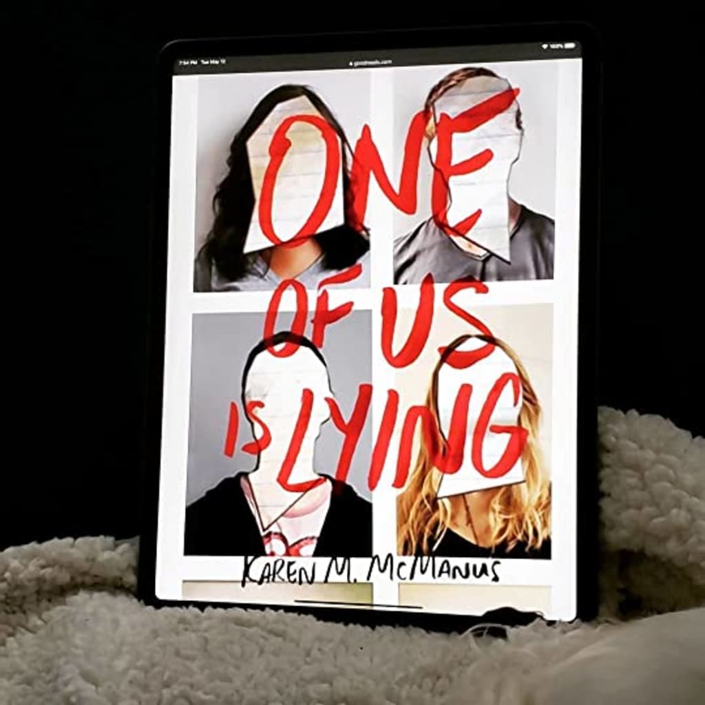 One Of Us Is Lying Summary Book Review : One of Us Is Lying by Karen M. McManus | Horror