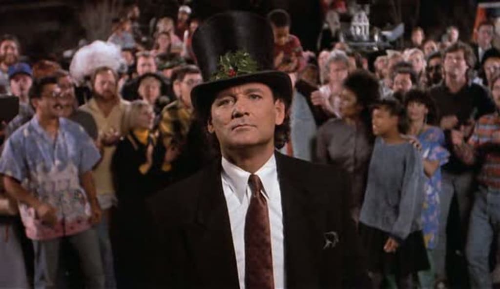 bill murray scrooged fondos de pantalla