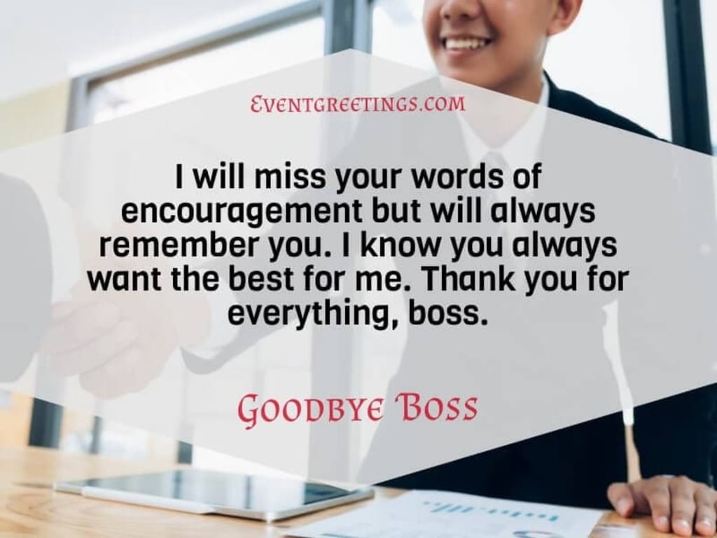 Emotional Farewell Quotes For Boss Hedwig Petronille