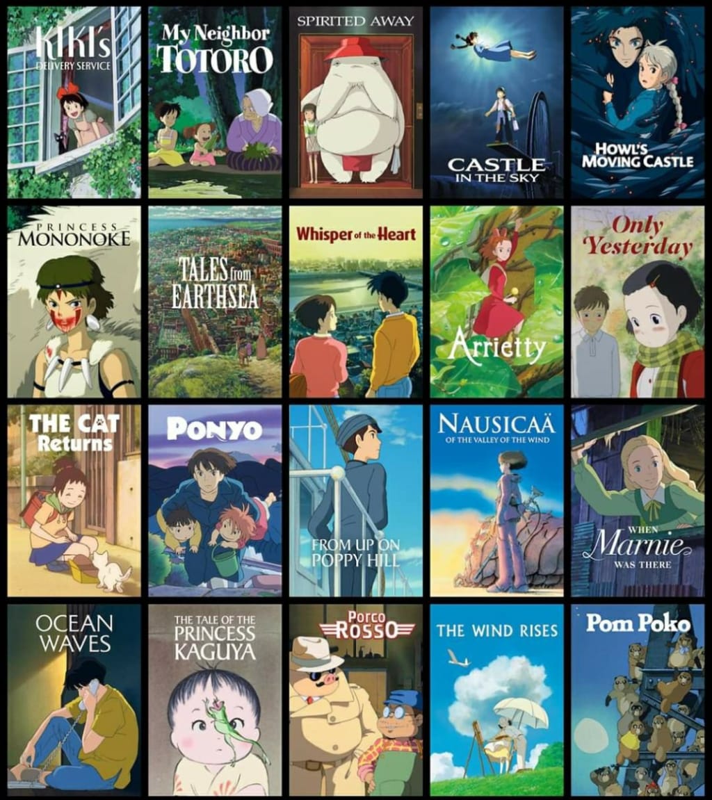 Beautiful Ghibli movie posters - Ghibli Community