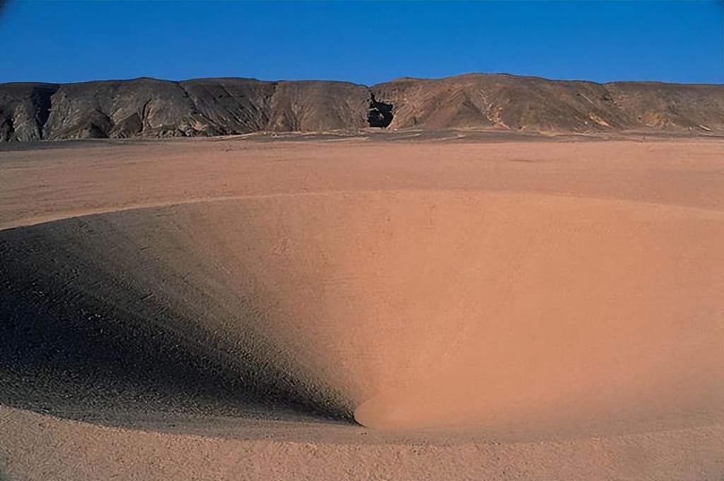 What's Underneath Sand And Desert Sand?