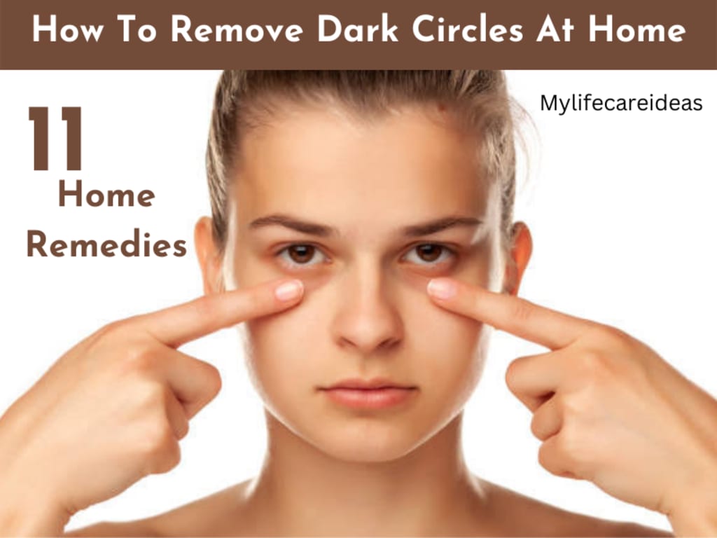 How to Remove Dark Circles Naturally at Home