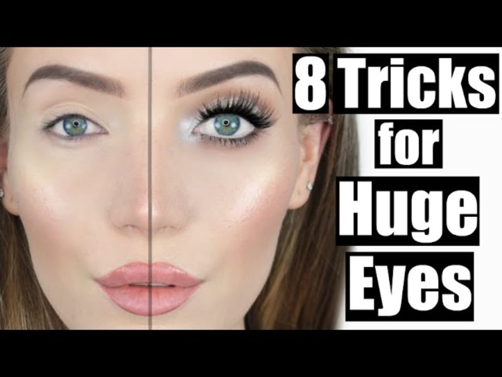 How To Get Bigger Looking Eyes Without Makeup Saubhaya Makeup 