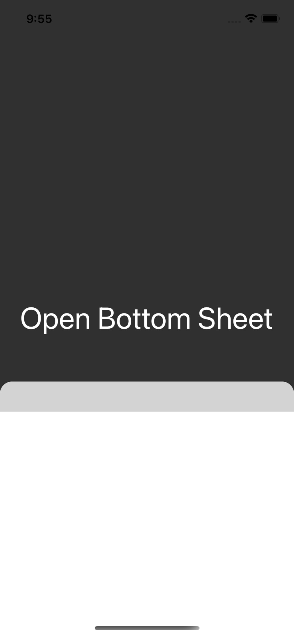 Bottom sheets using React Native Reanimated Education