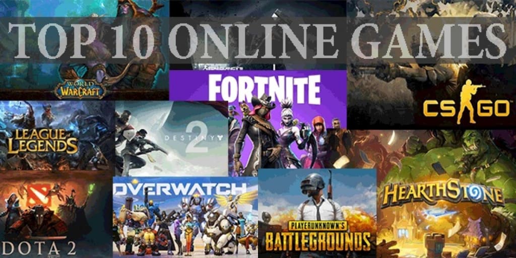 Top 10 Most-Played Online Games In The World