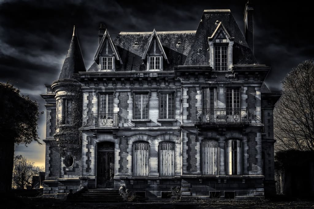 Lexica - A mansion that cast a long, foreboding shadow upon the land –  Ravenswood Manor. A sprawling edifice with turrets and ivy-covered walls,  it h