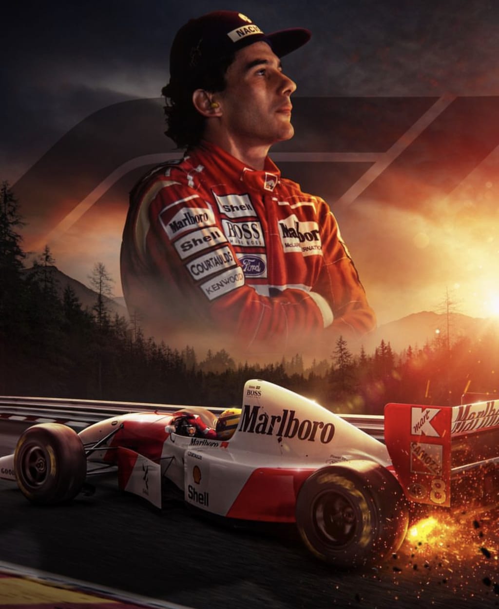 Ayrton Senna, The celebration of a racing legend