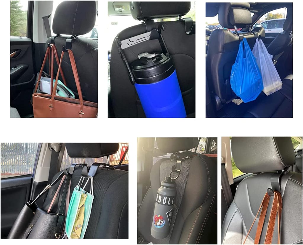 This  Car Hook is the Ultimate Purse Holder