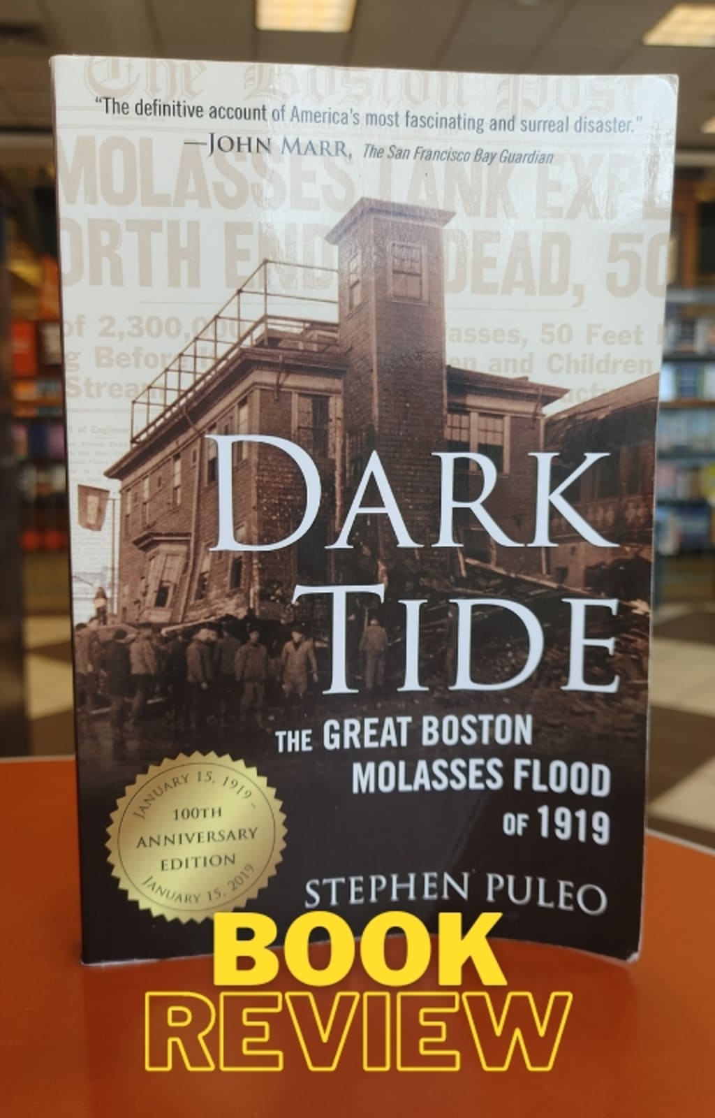Book Review Dark Tide, the Great Boston Molasses Flood of 1919 Humans