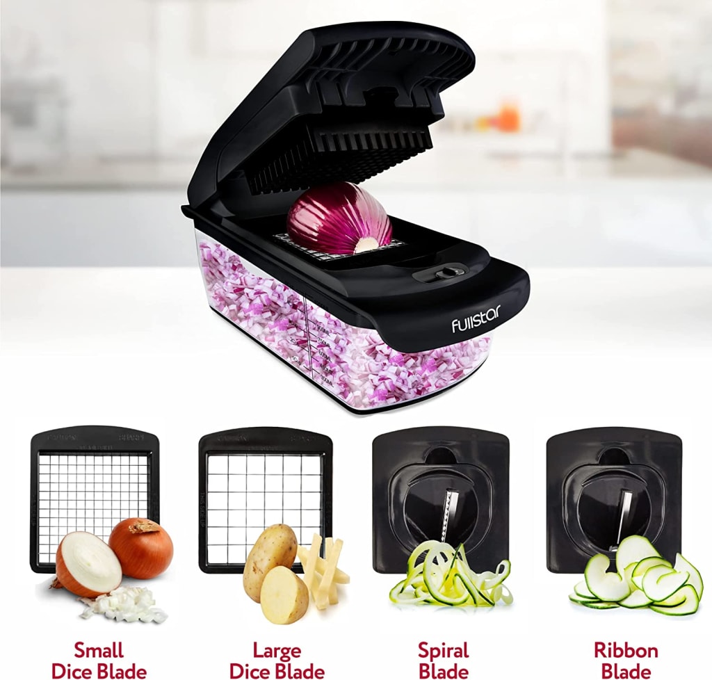 Effortlessly Chop and Spiralize Your Vegetables with Fullstar