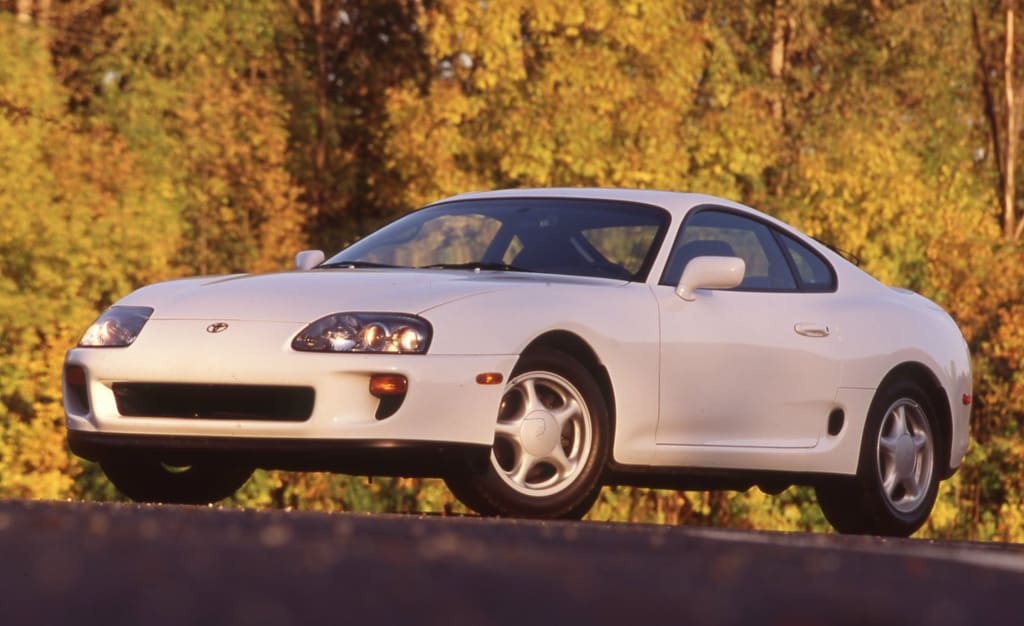 Toyota Supra is the king of sports cars, the first in the world navigator  was installed on it