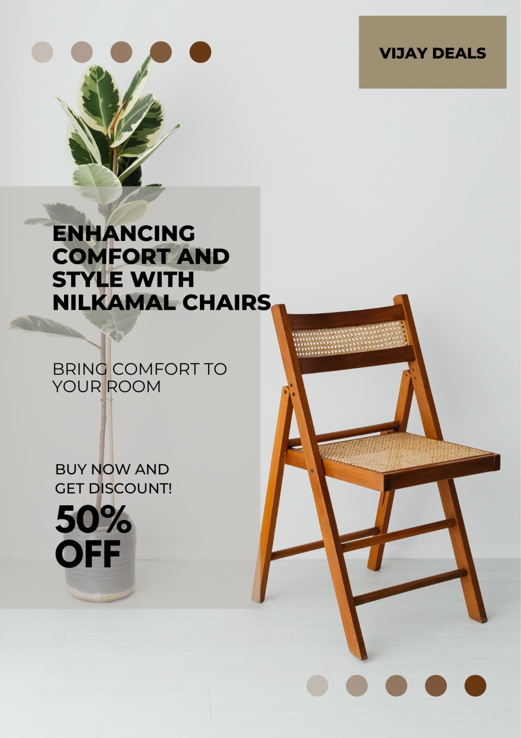 Enhancing Comfort and Style with Nilkamal Chairs Styled