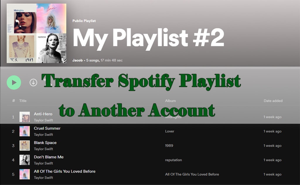 7 Ways To Transfer Spotify Playlist To Another Account 2023 Beat how-to-transfer-spotify-playlists-to-apple-music-3-fast-ways