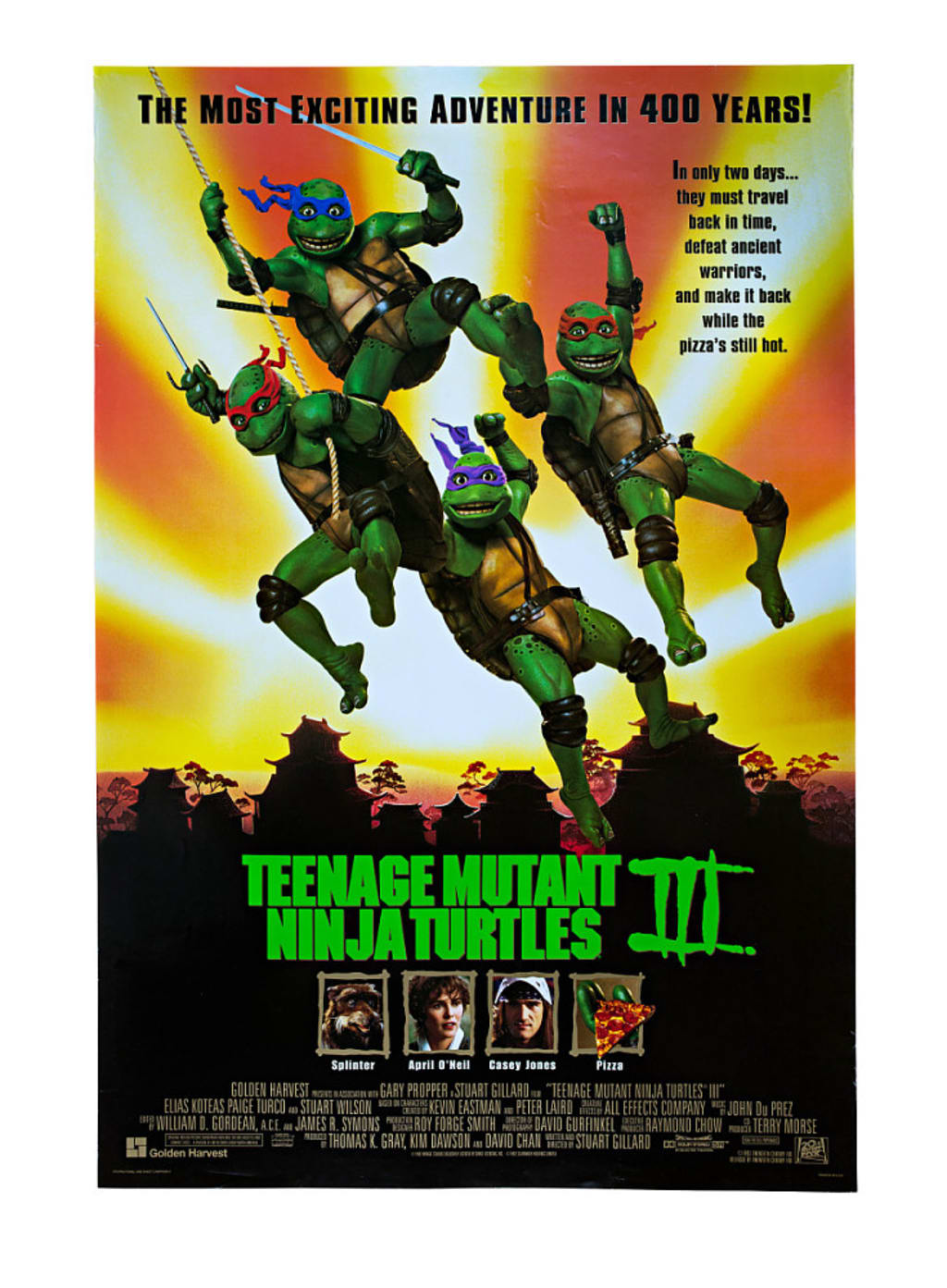 Teenage Mutant Ninja Turtles 3, Full Movie