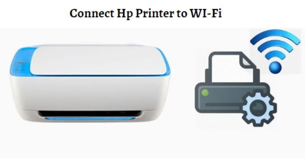 HP Deskjet Learn How To Set Up /Connect To WIFI 