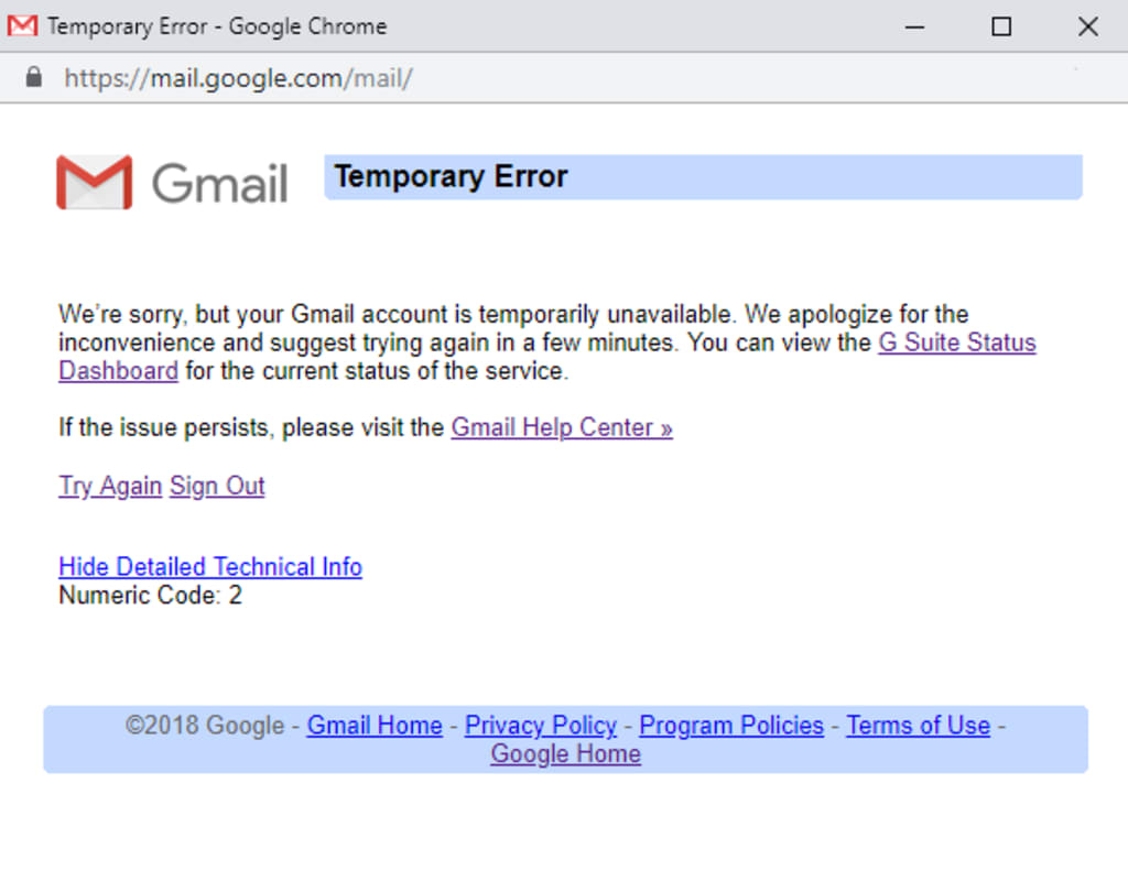How to Fix Gmail Temporary Error Codes | Lifehack