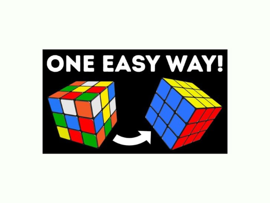 How to Solve the Rubik's Cube: An Easy Tutorial 