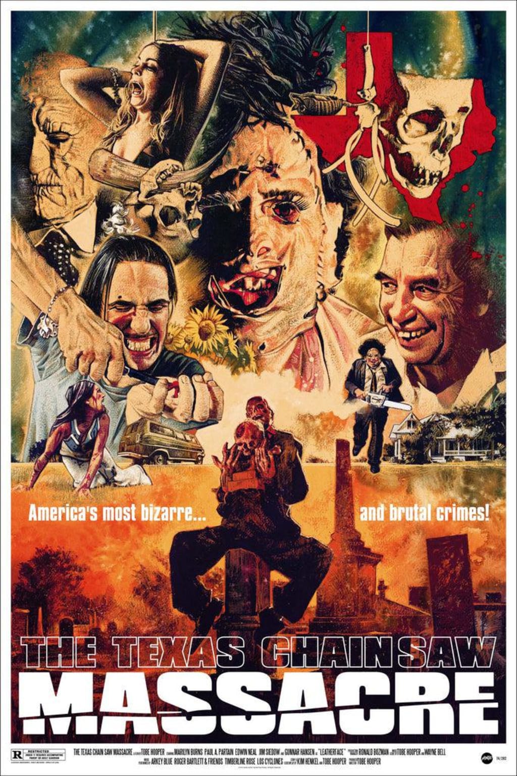 texas chainsaw massacre 1974 movie poster