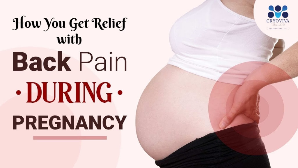 How To Get Relief With Back Pain In Pregnancy?